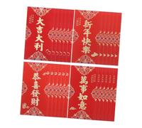 MOTHNUR Lot De 24 Enveloppes Rouges Chinoises Pour Le Nouvel An Pour Les Vœux Les Petites Occasions Les Fêtes Et Les Banques