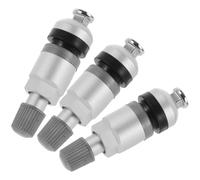 MOTHNUR Lot de 3 Tiges de Valve de Capteur de Pression des Pneus à Enclenchement Rapide Remplacement pour Valves de Pneus de Voiture Compatibles Véhicules Automobiles Matériau Solide