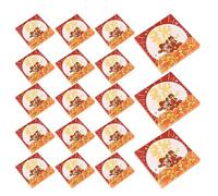 MOTHNUR Lot de 30 Blocs-Notes Autocollants Motifs de Dieux Fortune Papier Adhésif Repositionnable Format Compact Nouvel An Bureau École et Organisation Festive