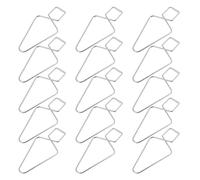 MOTHNUR Lot de 30 Crochets de Plafond en Acier, Clips de Fixation pour Dalles de Plafond, Supports de Panneaux Suspendus pour Maison, Bureau et Décorations de Mariage, Installation Facile