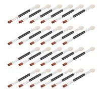 MOTHNUR Lot De 30 Pinceaux De Maquillage Double Embout Pour Sourcils Pinceau Biseauté Pour Liquide Sourcils Pinceaux Pour Les Yeux Pinceau De Voyage