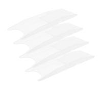 MOTHNUR Lot de 4 Porte-Anches pour Clarinette et Saxophone en Plastique ABS Étui Compact et Hermétique pour Anches de Saxophone Alto Ténor et Clarinette Boîte de Rangement Portable