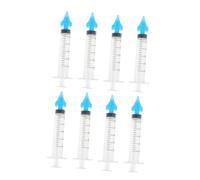 MOTHNUR Lot De 4 Sets De Irrigateurs D’oreilles 10 Ml En Plastique Doseur Solide Nettoyage Du Cérumen Soins Auriculaires Hygiéniques Usage Familial Quotidien