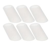 MOTHNUR Lot de 6 Manchons en Silicone Blanc pour Bec Verseur de Théière Anti-Goutte et Anti-Fuite Protection Résistante à la Chaleur Accessoires Cuisine Pratiques pour Théière Usage