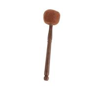 MOTHNUR Maillet pour Bol Chantant en Bois 29 Cm, Baguette Feutrée en Laine de Couleur Marron Foncé, Maillet Rythmique Artisanal pour Bol Sonore Tibétain, Accessoire Percussion Léger