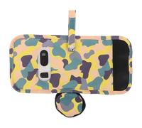MOTHNUR Manchon Chauffant USB pour Biberon Affichage Numérique Pochette Isolante Camo Jaune Portable et Rechargeable Chauffe-Biberon de Voyage Léger Contrôle Précis Température Câble
