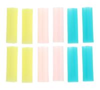 MOTHNUR Manchons En Silicone Pour Poignées De Coupe Ongles Et Poussoir De Cuticules Protège Mains Antidérapants 3 Couleurs Étoiles 2 Paquets De Chaque