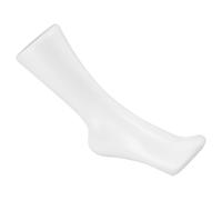 MOTHNUR Mannequin Pied Épais pour Chaussettes Femme Présentoir Stable pour Photo Support Modèle Court pour Boutique et Vitrine