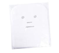MOTHNUR Masque Facial Jetable Prédécoupé 100 Pièces 25x30 Cm Coton Fin Absorbant pour Soins Esthétiques Visage Salon Beauté Spa Usage Unique