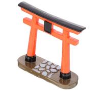 MOTHNUR Mini Portail Torii Japonais Décoratif Figurine De Maison Petite Accessoire Jardin Zen Réaliste