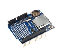 MOTHNUR Module Data Recorder Shield avec Enregistreur de Données Compatible Carte Rtc Intégré et Régulateur pour Prototypage Électronique