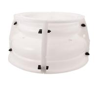 MOTHNUR Moule Soi-même pour Base De Colonne Romaine en Béton Lisse 30 Cm, Accessoire De Bricolage Extérieur pour Décoration Jardin Patio, Moulure Ornementale Solide Et Réutilisable