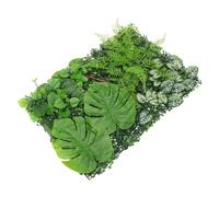 MOTHNUR Mur Végétal Artificiel Panneau Haie Décoratif Plastique pour Mur Extérieur Intérieur Fond Photo Mariage et Décoration Boutique Aspect Réaliste et Réutilisable