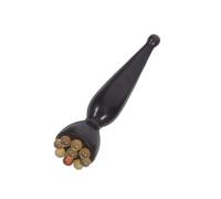 MOTHNUR Natural Sandalwood Eye Massage Stick Ergonomic Lotus Pod Design For Eye Application Facial And Body Massage Tool For Sensitive Skin Relaxation