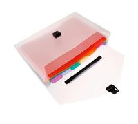 MOTHNUR Organisateur de Documents Accordéon Compartiments Trieur Extensible pour Bureau Rangement Pratique pour Reçus et Cartes Enseignants et