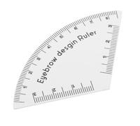MOTHNUR Outil de Mesure pour Dessiner les Sourcils Gabarit Réutilisable pour Mise Forme Règle de Positionnement Précise