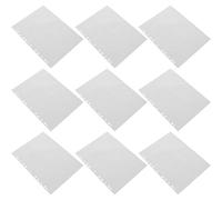 MOTHNUR Pages Recharge Album Photo A4 11 Trous 4 Pochettes Transparentes en Plastique Lot de 40 Pochettes Simples Face pour Classeur Protection Solide pour Photos et Cartes Rangement