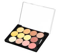 MOTHNUR Palette de Maquillage Vide Magnétique avec Pinceau Plateau de Rangement Compact et pour Fards à Paupières Palette Personnalisable Femme Couverture Transparente Pratique