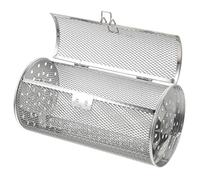 MOTHNUR Panier Rôtisserie Acier Inoxydable pour Four et Friteuse à Air Panier Rotatif avec Verrouillage Sécurisé Cuisson Uniforme pour Fruits Secs Noix et Viandes