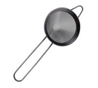 MOTHNUR Passoire à Cocktail Triangle Créative Acier Inoxydable Noir Filtre Anti-résidus Résistant Outil Pratique pour Bar et Service Cocktail