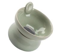 MOTHNUR Passoire à Thé Domestique en Céramique Qing Song Filtre à Thé Rétro Bleu Vert en Vrac Résistant à la Chaleur Accessoire pour Dégustation Kung Fu