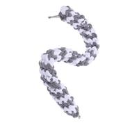 MOTHNUR Perchoir en Corde De Coton pour Perroquet - Balançoire D’Escalade 60 Cm Gris Blanc - Jouet Suspendu pour Cage D’Oiseau, Accessoire Ludique pour Petits Perroquets Et Perruches