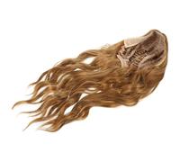 MOTHNUR Perruque Longue Ondulée Femme Résistante Chaleur Style Européen Glamour pour Événements et Quotidien Cheveux Synthétiques Bouclés Naturels