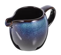 MOTHNUR Pichet à Lait en Céramique 150 Ml avec Anse et Bec Verseur Petit Pot à Lait pour Café et Sirop Couleur Bleu Dégradé pour Maison Café et Service D’Après-Midi