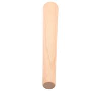 MOTHNUR Pilon à Ail en Bois de Hêtre 44X300 MM Pilon Manuel Ergonomique Cuisine Outil de Broyage D’Ail Pratique Ustensile Cuisine pour Assaisonnements et Condiments
