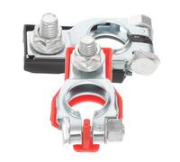 MOTHNUR Pinces de Batterie de Voiture Galvanisées Connecteurs Rapides pour Borne Négative Pinces de Test Électriques Robustes Compatibles Véhicules Japonerie Accessoires Batterie Auto