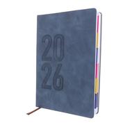 MOTHNUR Planner Notebook With Soft PU Cover Monthly Calendar Planner And Habit Tracker For Daily Scheduling And Appointment Management Agenda Scolaire