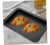 MOTHNUR Plaque de Cuisson Rectangulaire Petite Acier Antiadhésive Moule Four Multifonction pour Gâteaux et Pâtisseries Facile à Nettoyer et Résistante