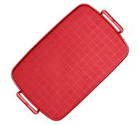 MOTHNUR Plaque de Cuisson Silicone Antiadhésive pour Four et Barbecue Plaque de Pâtisserie Réutilisable Multifonction Résistante Chaleur pour Biscuits et Micro-ondes