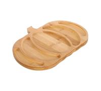 MOTHNUR Plateau de Service Forme de Citrouille avec Compartiments Plateau pour Apéritifs Fromages et Fruits pour Halloween Automne et Thanksgiving