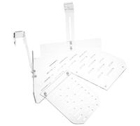 MOTHNUR Plateforme Suspendue pour Tortues Acrylique Transparent Terrasse de Repos et Élevage pour Aquarium Support et Sûr pour Reptiles pour Maison Tortue Terre Extérieure