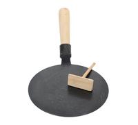 MOTHNUR Poêle à Pancakes Plate Multifonction avec Manche Ustensile de Cuisine pour Crêpes et Galettes Outil DIY Traditionnel pour Maison et Restaurant