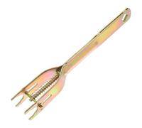 MOTHNUR Poignée Tendeur Clôture Robuste pour Fil Métallique Outil de Tension Compatible Fil Carré et Denté Usage Polyvalent pour Ferme et Jardin