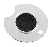 MOTHNUR Ponceuse Embout Queue Billard Aluminium Argenté Outil et Brunissoir pour Queue Billard Américain Accessoire et pour Réparation et Affûtage Bille