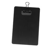 MOTHNUR Porte Bloc Acier Inoxydable avec Clip Long Planchette Décriture Rigide Légère pour Bureau École et Maison Accessoires Bureau Polyvalents