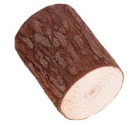 MOTHNUR Porte-bougie Bois Naturel Forme de Souche Support pour Bougies Chauffe-plat Décoration Élégante pour Mariages Chambre et Salon