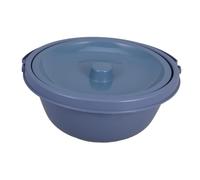 MOTHNUR Pot de Chambre Portable pour Adultes avec Couvercle Léger et Compact Pratique pour Personnes Âgées Femmes Enceintes et Usage Domestique