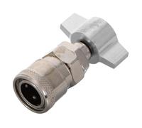 MOTHNUR Raccord Rapide Gaz Propane pour Camion Connecteur Tuyau de Barbecue à Déconnexion Rapide Métal Solide, Joint Étanche, Compatible Cuisinière et Barbecue en Extérieur