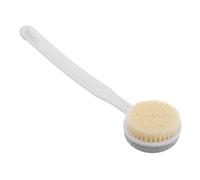 MOTHNUR Râpe à Pieds Exfoliante Pierre Et Brosse Double Face Petite Taille Manche Long Pour Soins Des Pieds Élimination Callosités Voyage