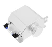 MOTHNUR Réservoir de Trop-plein Huile Carré Alliage Aluminium pour Voiture Séparateur Huile avec Ventilation Améliorée Capacité Généreuse pour Usage Prolongé