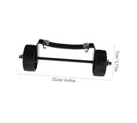 MOTHNUR Roue de Remplacement pour Chauffage à Gaz Design Bas Profil Stable et Pratique Kit de Roulettes pour Chauffe-terrasse Installation Facile Roue Mobile Noire