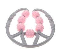 MOTHNUR Rouleau de Massage pour Jambes Sept Roues Outil Fitness Compact Portable Relaxation Musculaire Douleurs Jambes Taille Bureau Voyage