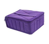 MOTHNUR Sac Organisateur Compartiments pour Huiles Essentielles et Vernis à Ongles Étui de Rangement Rigide et Protecteur pour Voyage et Toilette Femme Couleur Aléatoire Couleur Aléatoire