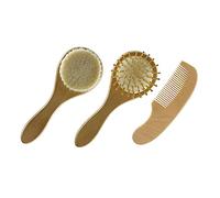 MOTHNUR Set de Brosses Garçon Fille et Légères pour Massages Chevelu Accessoires pour Tout-petits Brosse Infantile Confortable et Facile à Tenir