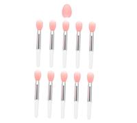 MOTHNUR Set de Pinceaux Lèvres Silicone Pratique pour Maquillage Applicateur Précis pour Rouge à Lèvres et Cosmétiques Liquides Outil Léger et Confortable pour Filles