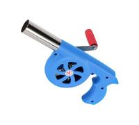 MOTHNUR Souffleur Manuel pour Barbecue Extérieur Ventilateur Portable pour Camping Accessoire Pratique pour Feu de Grillade et Pique